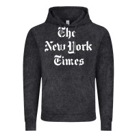 Vintage Black new york times Vintage Hoodie - DesigneFamous
