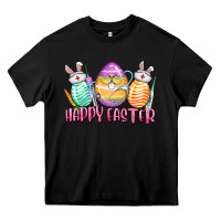 Black Happy Easter Nurse eggs Easter Day Heavy Core Tee - CowGirlArtShop
