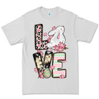 Dove Grey Love Easter bunny Premium Tee - OliviaCreatesArt