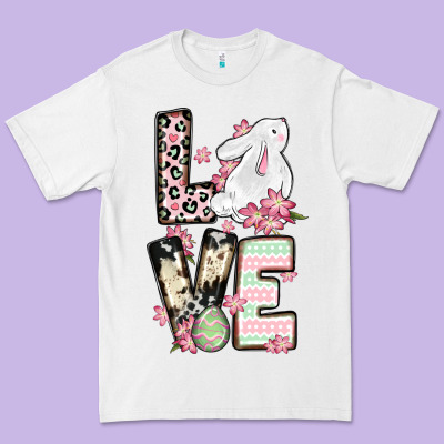Love Easter Bunny Premium Tee Designed By Oliviacreatesart
