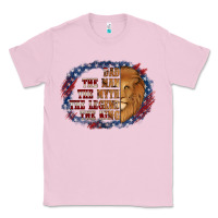 Bubblegum Pink dad the man american flag Classic Tee - Jasminsmagicworld