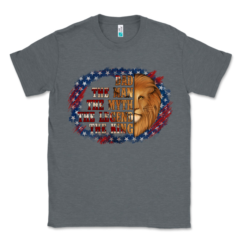 Dad The Man American Flag Classic Tee by Jasminsmagicworld | Teevron