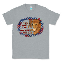 Heather Grey dad the man american flag Classic Tee - Jasminsmagicworld