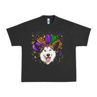 Pigment Black mardi gras hat husky Urban Heavy Tee - RanaPortraitStore