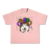 Salmon mardi gras hat husky Urban Heavy Tee - RanaPortraitStore