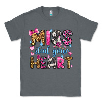 Charcoal Heather miss steal your heart olivia Classic Tee - OliviaCreatesArt