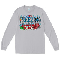 Moon Dust It's Freezing Season Long Sleeve Tee - CowhideDigitalArt