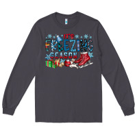 Smoke It's Freezing Season Long Sleeve Tee - CowhideDigitalArt