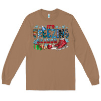 Toasted Coconut It's Freezing Season Long Sleeve Tee - CowhideDigitalArt