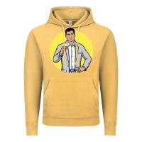 Vintage Mustard sterling archer Vintage Hoodie - DesigneFamous