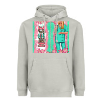 Moon Dust nurse  blonde woman Heavyweight Hoodie - RanaPortraitStore