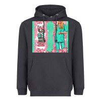 Nurse  Blonde Woman Heavyweight Hoodie | Teevron