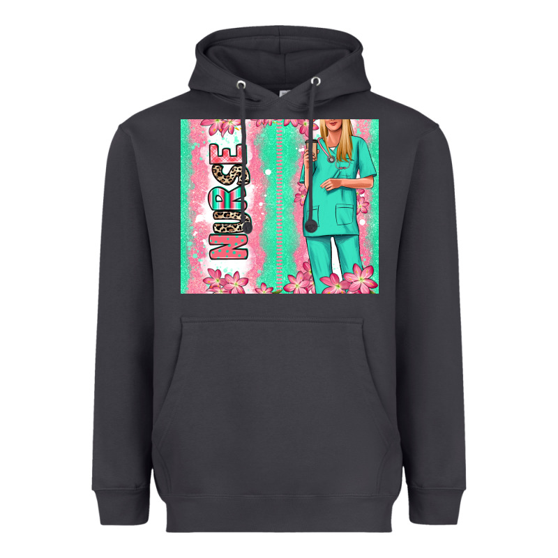 Nurse  Blonde Woman Heavyweight Hoodie by RanaPortraitStore | Teevron