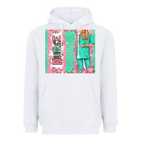 White nurse  blonde woman Heavyweight Hoodie - RanaPortraitStore