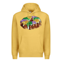 Antique Gold mardi gras king cake Premium Hoodie - RanaPortraitStore