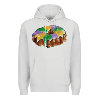 Dove Grey mardi gras king cake Premium Hoodie - RanaPortraitStore