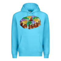 Ocean Blue mardi gras king cake Premium Hoodie - RanaPortraitStore