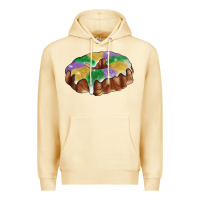 Pina Colada mardi gras king cake Premium Hoodie - RanaPortraitStore