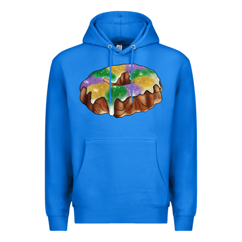 Mardi Gras King Cake Premium Hoodie by RanaPortraitStore | Teevron