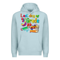 Blue Mist last day of third grade Premium Hoodie - Artiststas