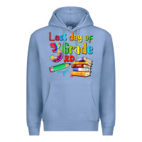 Colony Blue last day of third grade Premium Hoodie - Artiststas