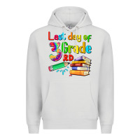 Dove Grey last day of third grade Premium Hoodie - Artiststas