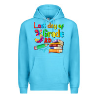 Ocean Blue last day of third grade Premium Hoodie - Artiststas