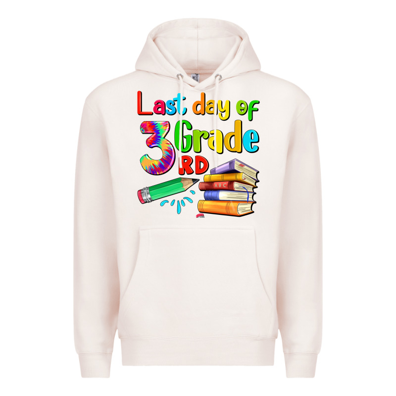 Last Day Of Third Grade Premium Hoodie by Artiststas | Teevron