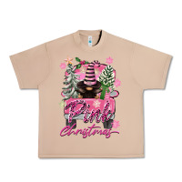 Burro Pink Christmas Truck Gnome Urban Heavy Tee - FaDigitalArtStudio