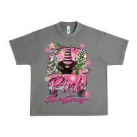 Tornado Pink Christmas Truck Gnome Urban Heavy Tee - FaDigitalArtStudio
