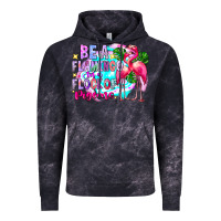 Cloud Black bea flamingo in a flock of pigeons Vintage Hoodie - CowhideDigitalArt