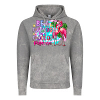Cloud Rock bea flamingo in a flock of pigeons Vintage Hoodie - CowhideDigitalArt