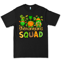 Black St. Patrick's Shenanigans squad gnomies Premium Tee - OliviaCreatesArt