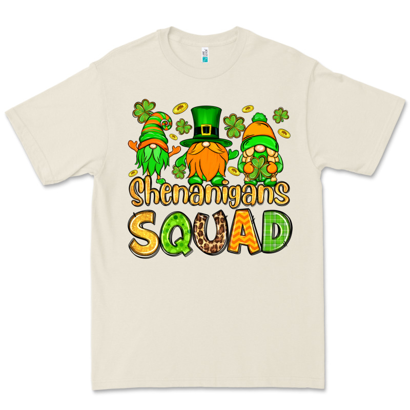 St. Patrick's Shenanigans Squad Gnomies Premium Tee by OliviaCreatesArt | Teevron