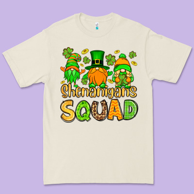 St. Patrick's Shenanigans Squad Gnomies Premium Tee Designed By Oliviacreatesart