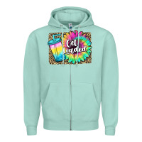 Seafoam get loaded Zipper Hoodie - JahusDesignShop