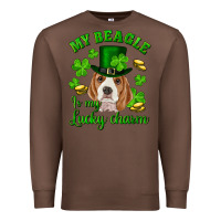 Chestnut st.patricks day my beagle is my lucky charm Premium Sweatshirt - RanaPortraitStore