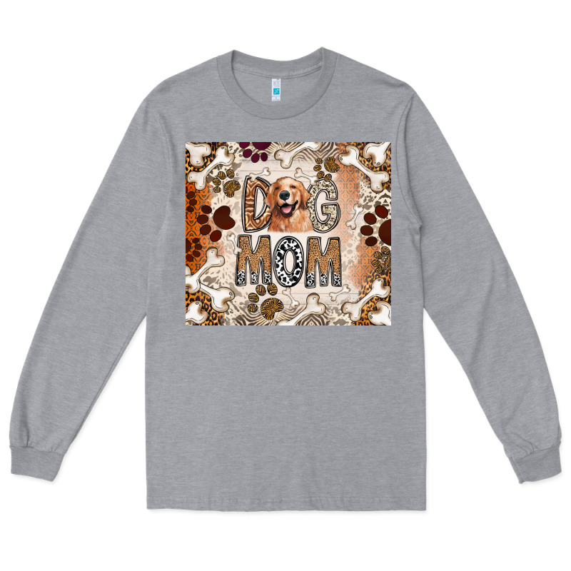 Dog Mom Long Sleeve Tee by CowhideDigitalArt | Teevron