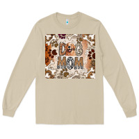 Mushroom Dog Mom Long Sleeve Tee - CowhideDigitalArt