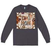 Smoke Dog Mom Long Sleeve Tee - CowhideDigitalArt