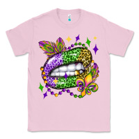 Bubblegum Pink mardi gras lip olivia Classic Tee - OliviaCreatesArt