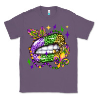 Lavender mardi gras lip olivia Classic Tee - OliviaCreatesArt