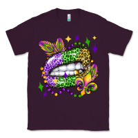 Plum mardi gras lip olivia Classic Tee - OliviaCreatesArt