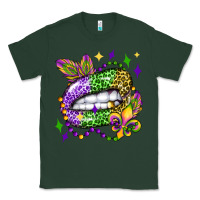 Sports Green mardi gras lip olivia Classic Tee - OliviaCreatesArt