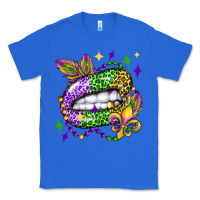 True Royal mardi gras lip olivia Classic Tee - OliviaCreatesArt
