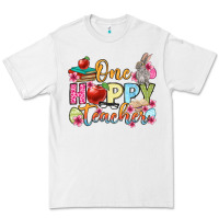 White Easter Day One hoppy Teacher Premium Tee - OliviaCreatesArt