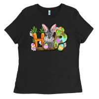 Black hop easter day Ladies Tee - FaDigitalArtStudio