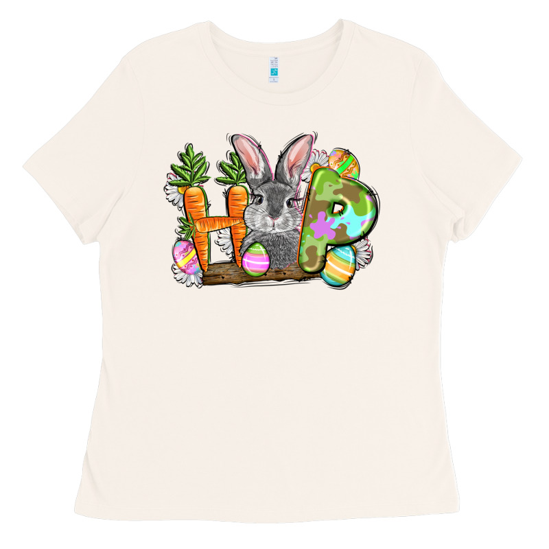 Hop Easter Day Ladies Tee by FaDigitalArtStudio | Teevron