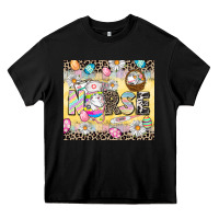 Black Easter Nurse Easter Day Heavy Core Tee - CowGirlArtShop