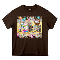 Chocolate Brown Easter Nurse Easter Day Heavy Core Tee - CowGirlArtShop
